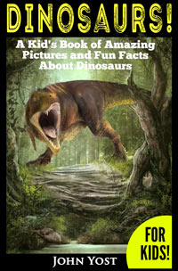 john yost dinosaur book for kids cover